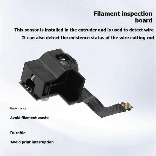 Ekstruder Filament Sensor til Bambu Lab P2S 3D-printer Hall Switch Filament Run-Out Detection Module