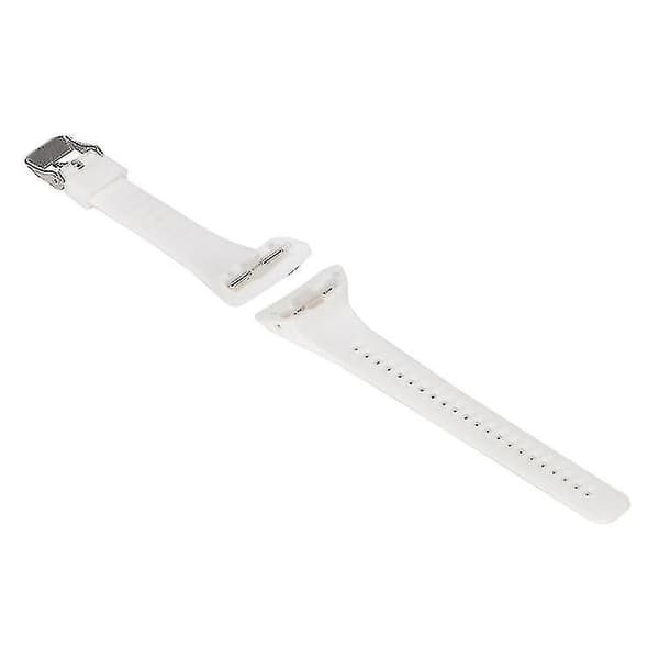 Polar Ft4 & Ft7 -kelloille silikoninen ranneke White