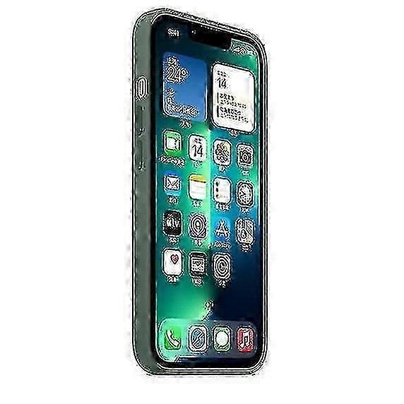 Silikoni Kotelo MagSafe:lle iPhone 13 Pro Puhelimelle Eucalyptus
