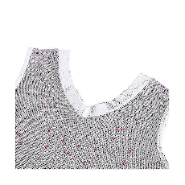 Piger Sleeveless Dansedragt Gymnastik Leotard Ballet Leotards Purple 7-8Y