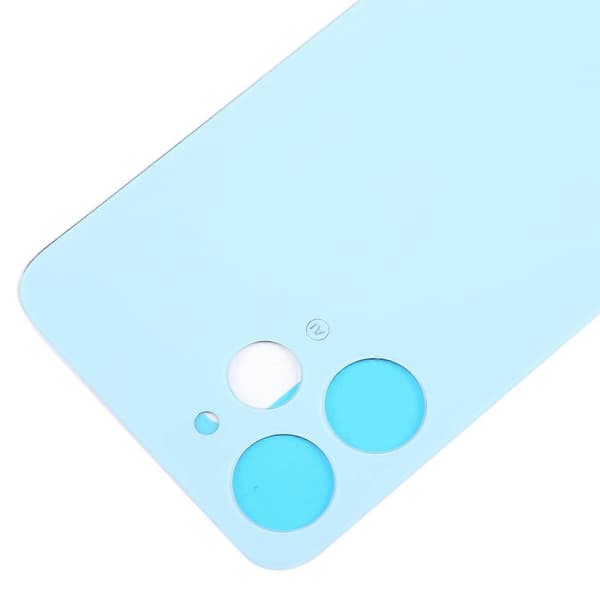 Batteridæksel af glasmateriale til Xiaomi Redmi 12 4G Blue