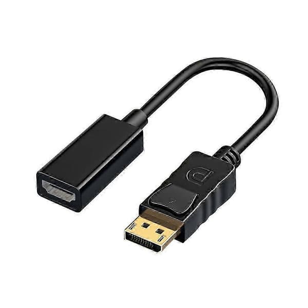 Full HD DP–HDMI-yhteensopiva sovitinkaapeli DisplayPort uros–naaras