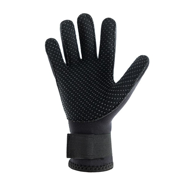 Kallt vatten simhandskar Högkvalitativa gummigjorda hållbara handskar S