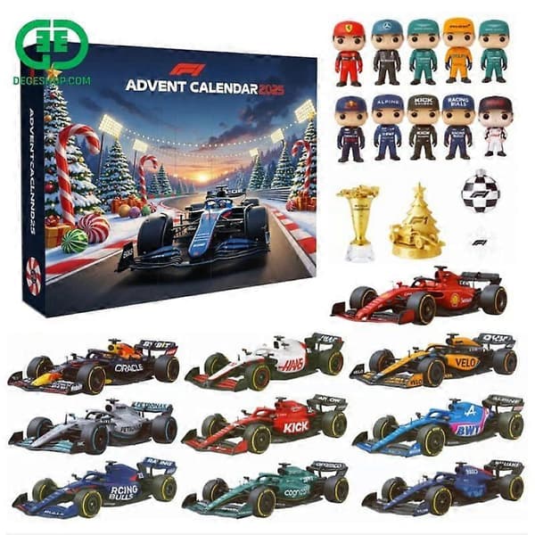 F1 Racing Joulun Adventtikalenteri Yllätyslaatikko