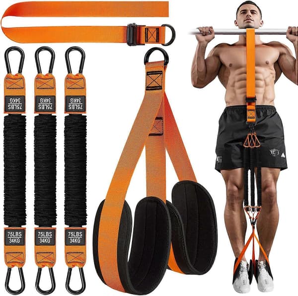 Two Foots Pull Up Assistance Bands, Kraftig Modstandsbånd til Pull Up Bar