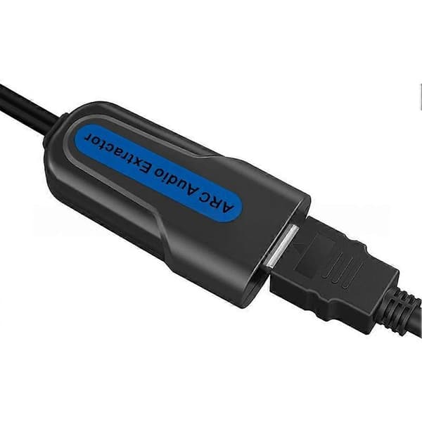 HDMI-kompatibel ARC EARC lyduttrekker HDMI-kompatibel til SPDIF optisk TOSLINK stereo ut splitter lydkonverterer