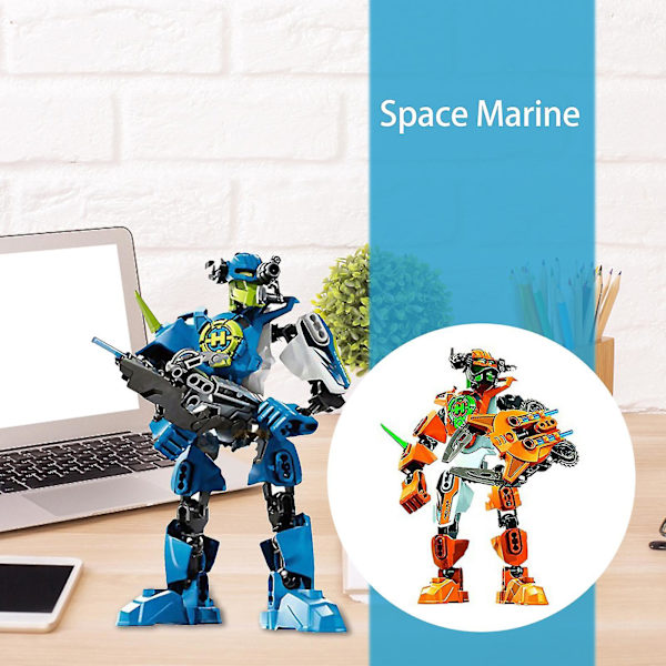 Star Warrior Soldiers Heroes Factory Bionicle Surge String Robottihahmot Block Lasten Lelut Blue