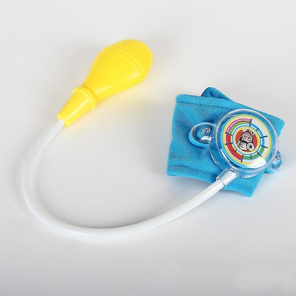 Realistisk Sphygmomanometer medicinsk legetøjslegesæt til førskolebørn foregive spil