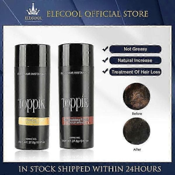 Hårfibrer Keratin Topic Förtjockande Spray Hårbyggande Fibrer lightblonde