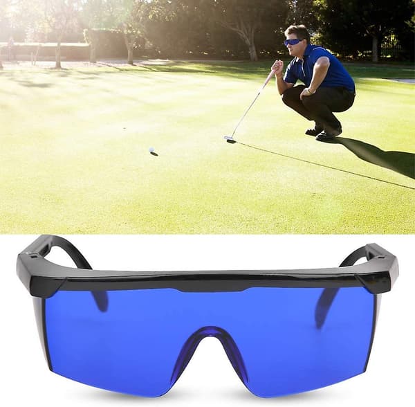 Golfballfinnerbriller med blåtonede linser for å finne ball