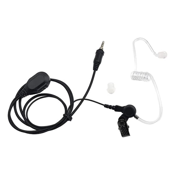 Øretelefon Headset PTT til Yaesu Vertex VX-127 VX-170 VX-7R FT-270 FT-277R