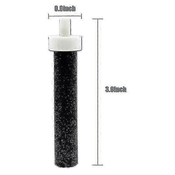 Vaihdettavat aktiivihiilivedenpullosuodattimet Forbb06, Hard Edge, Sport-pullosuodattimet, 12 kpl