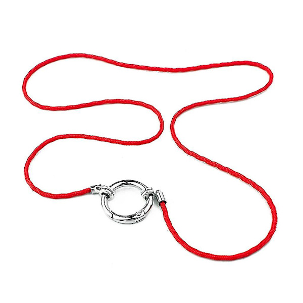 Glasögon Halsband Loop Rem Hållare Läsglasögon Hållare Anti-förlorad sladd Red