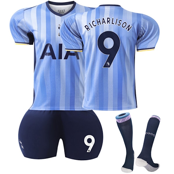 2024-2025 Tottenham Hotspur Vieraslasten ja Aikuisten Jalkapallopaita Nro. 9 RICHARLISON M