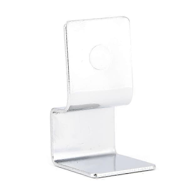Rustfrit stål akvarium støttebeslag clips til 12 mm akvarium glaslåg 4 stk.