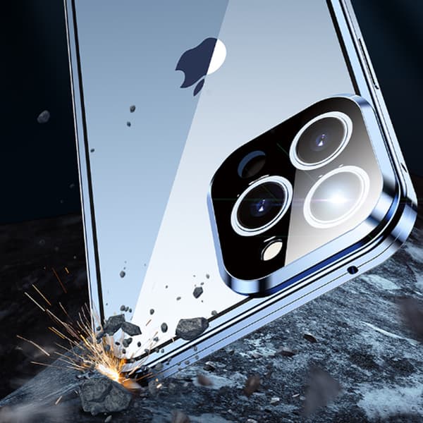 1-pak etui til iPhone 13 Pro Max, 360 graders for- og bagside