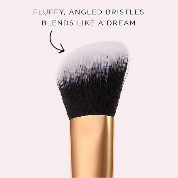 Professionell Concealer Makeupborste, Mjuk Borst Ögonborste Sminkverktyg 2pcs