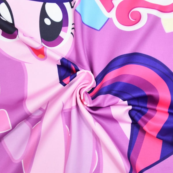 Tecknad digitaltryck My Little Pony flygärmar nattlinne Flickklänning 120