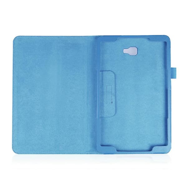 Galaxy S foldbart stativ PU læderetuier til Samsung Galaxy Tab A 10.1 2016 T580N Rose Red