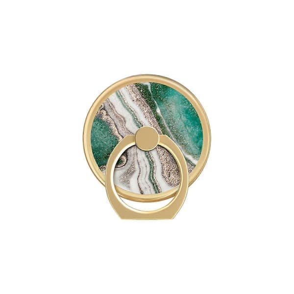Universal Telefon Ring Holder Model Gylden Jade Marmor Gold