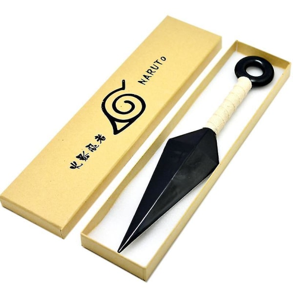 Anime Naruto Konoha Ninja Kakashi Cosplay Prop Kunai Knives Weapons