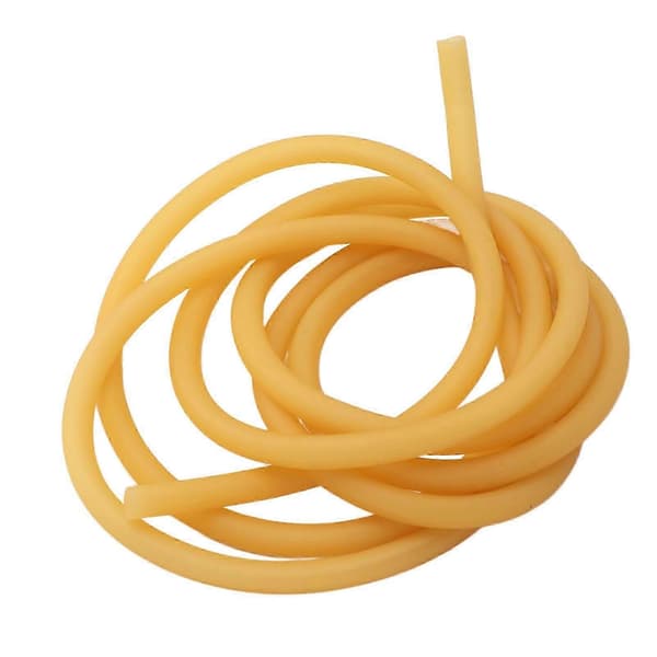 Latexgummiband, 2 meter, elastisk naturgummislang för slangbellor - Yvan