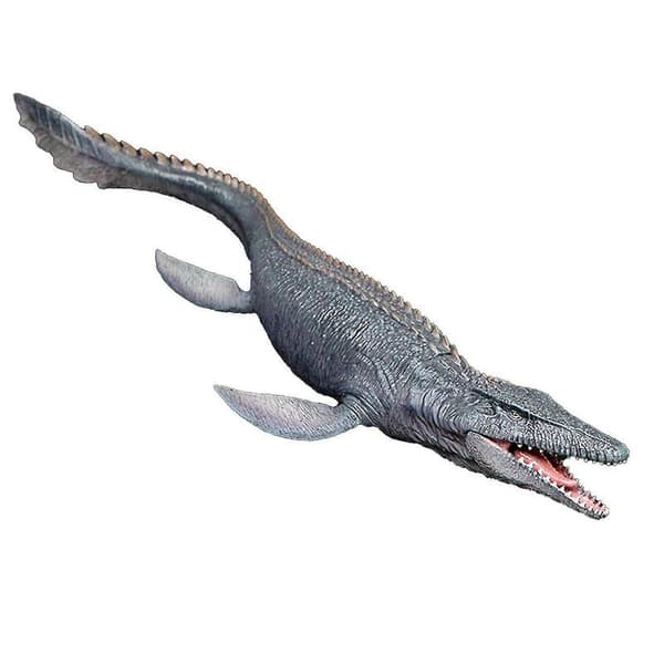 Realsitisk Stor Mosasaurus Model Livagtig Dinosaur Model Figur Legesæt Model Multicolor