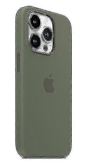 Silikonfodral Kompatibelt Med Iphone 14pro - Ya01 Olive