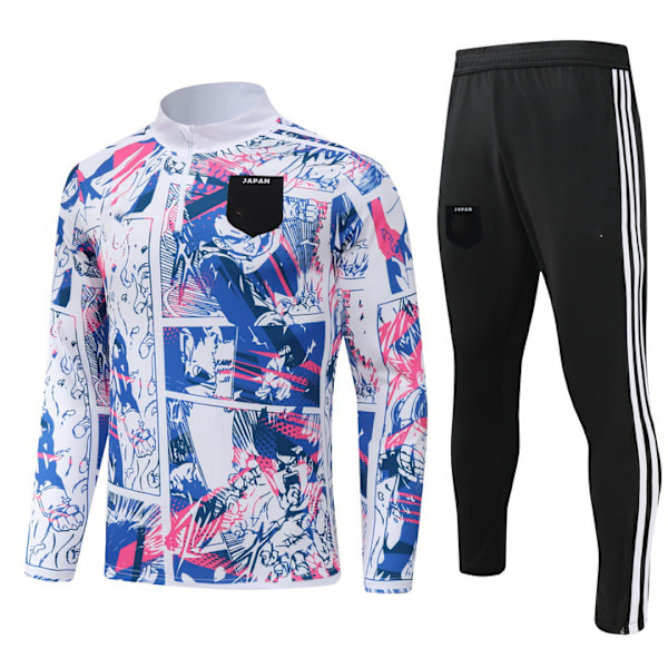 2425 Japan Brasilien Real Madrid Y3 Paris Atletico Madrid tränings halvt-drag tröja vuxen barnkläder fotbollsuniform U XL