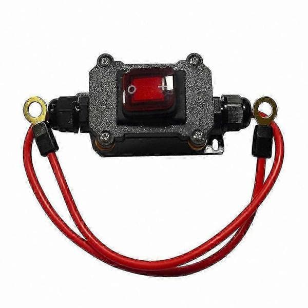 12V-24V DPST Inline-afbryder med dobbelt ledningsføring | 25A IP67 Tænd/Sluk Afbryderstik