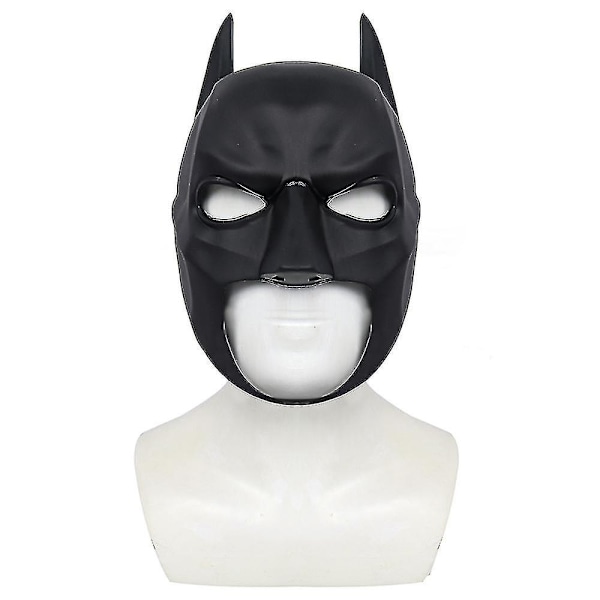 Halloween Jul Superhelt Batman Cosplay Full Overhead Mask Halloween Karneval Fest Fancy Dress Up Kostyme Rekvisita Short