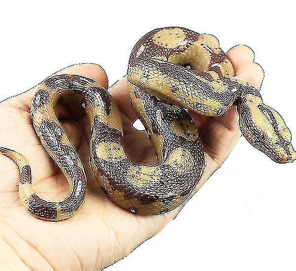Realistisk Leke Slange i Gummi Large pythons