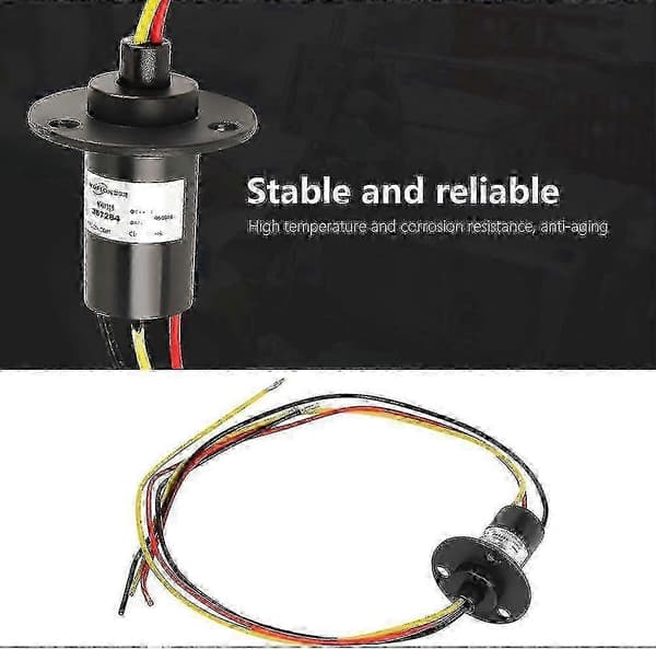 3-leder slæbering 250RPM 15A 0-600V til vindmølle generator
