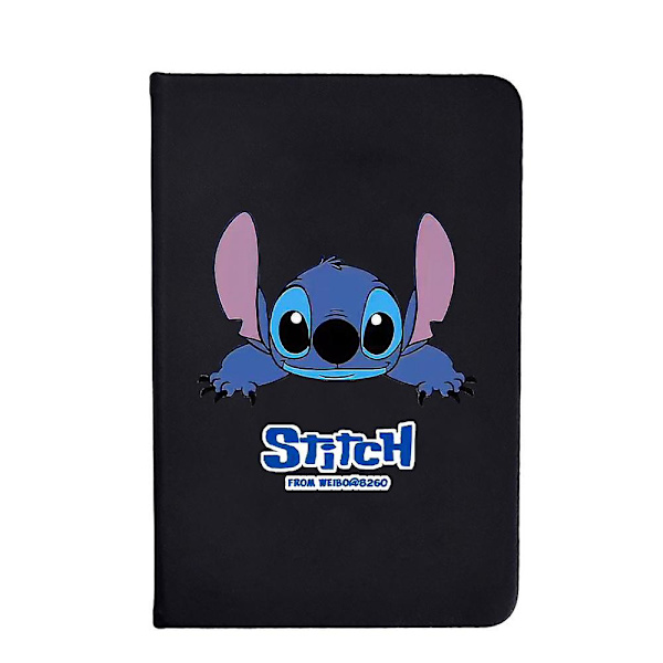 Disney Lilo & Stitch söt tecknad anteckningsbok i konstläder, dagbok, dagsplanerare, skolmaterial, barnpresent A