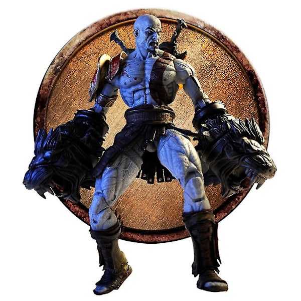 Halloween Party Props Gud af Krig 3 Ultimate Kratos Actionfigurer Samleobjekter Legetøj Hjem Dekoration Ornament Gaver