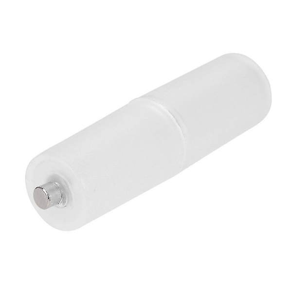 10 st Aaa till Aa storlek Cell batteriomvandlare Adapter Batterier Hållare Case Switcher Transparent