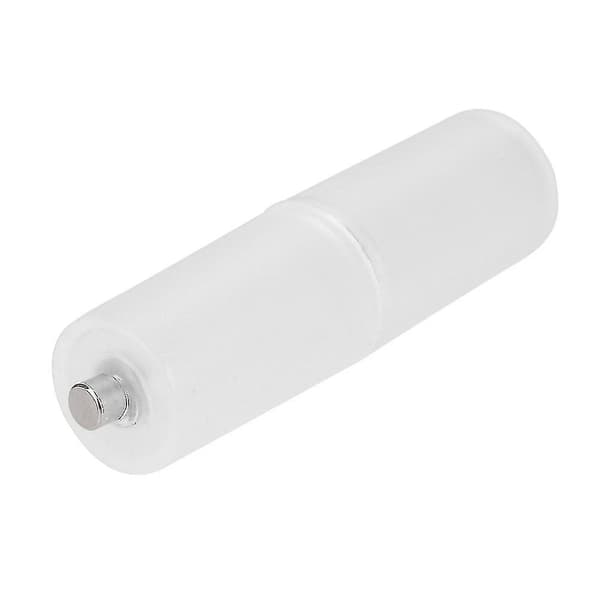10 stk Aaa til Aa størrelse celle batteri konverter Adapter Batterier Holder Case Switcher Transparent