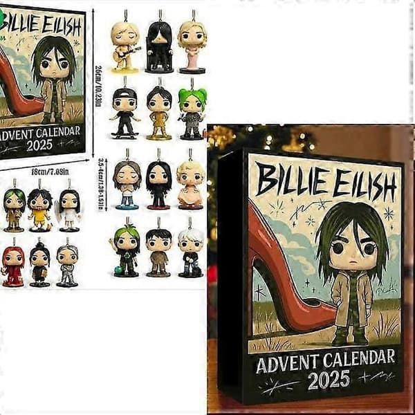 Billie Eilish Julekalender Blind Box Julegave
