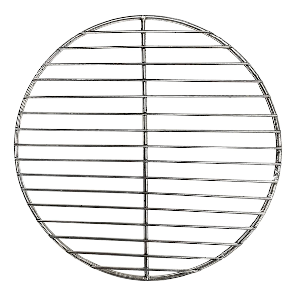 Køkken Tilbehør Rustfrit Stål Rund Grill Net Med Tyk Grill Og Rist 304 Grill Net