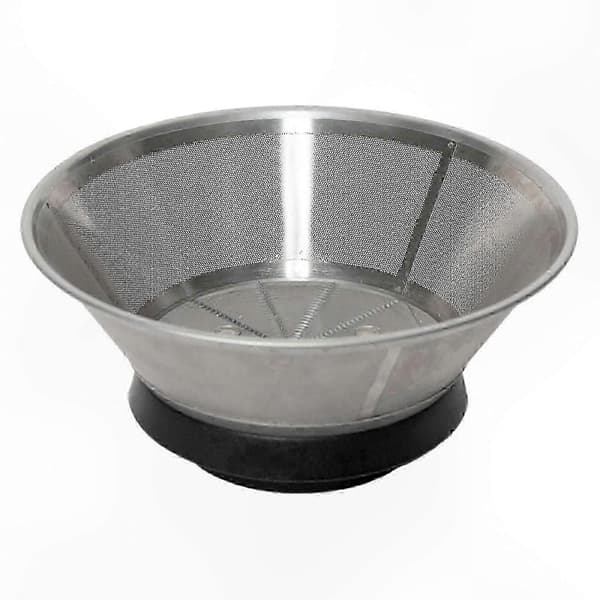 Multifunktionel Juicer Mesh Filter - Robust Kurv for Forbedret Juiceudbytte silver
