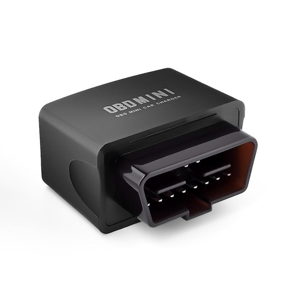 12/24v Obd LED-spenningsskjerm Dobbel USB-ladeport Billader for kjøretøytelefon