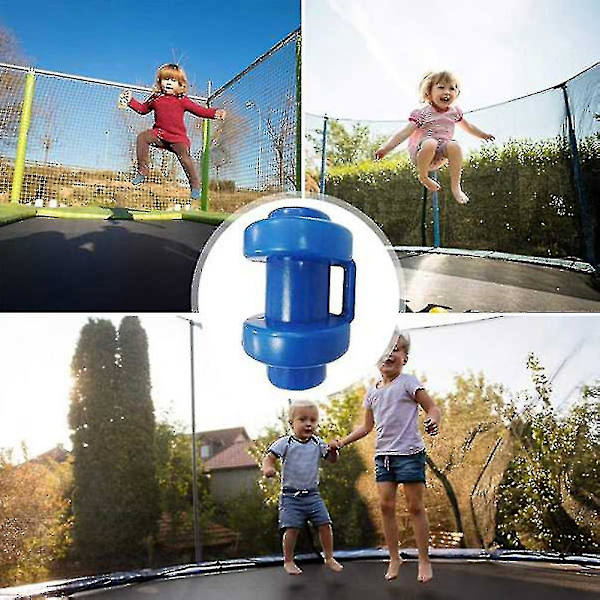 12 stk Trampolinhætter 25 Mm,trampolinendehætter til fastgørelse af sikkerhedsnettet til netstængerne af T