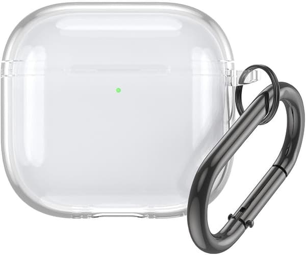 Suitable for Apple AirPods4 Headphone Case New Bluetooth Protective Case Simple. Transparent Clear Transparent