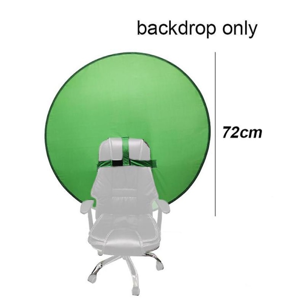 75 cm bakgrunn for direktesending av Youtube-video