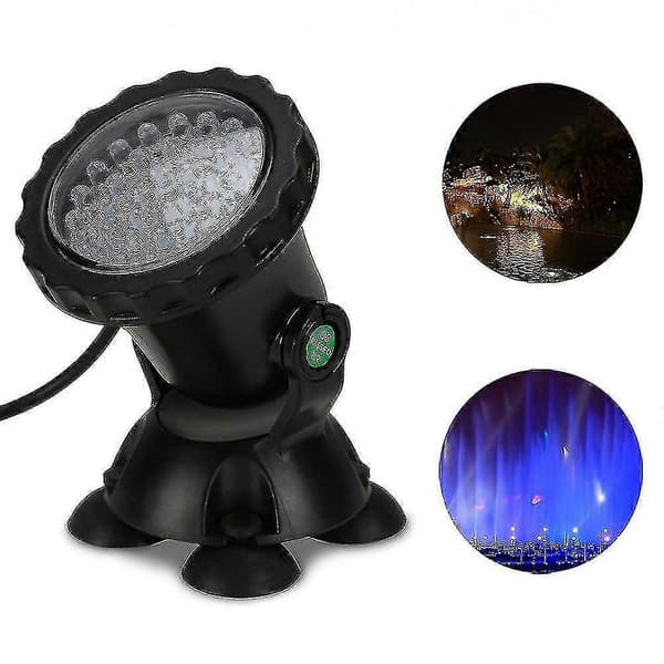 IP68 Undervannslys Vanntett Nedsenkbar Spotlys Med 36-LED
