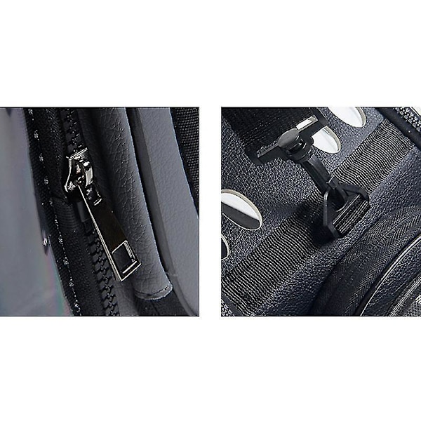 Husdjursbur för hundar Katt Fällbar Bur Hopvikbar Bur Handväska Bärväskor Husdjur Tillbehör Transpo