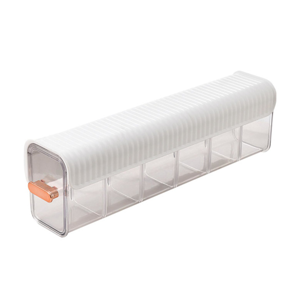 Vägghängande Transparent Underkläder Trosor Strumpor Förvaringslåda Garderob Organizer För sovrum white