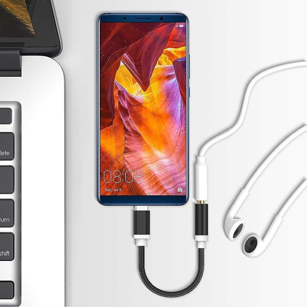 Usb Type C - 3,5 mm:n kuulokeliitäntäsovitin Usb-c - 3,5 mm:n liitäntään