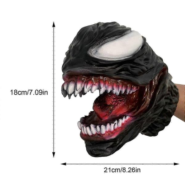 2025 Marvel Cosplay Venom 3 Handsker Hånddukke Simulationslegetøj Julegyserrekvisit