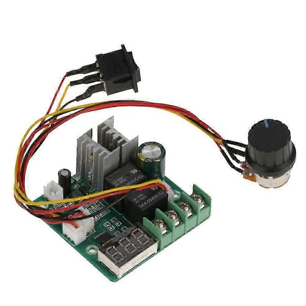 DC 6V-60V 0-100A Variabel Hastighetsmotorstyring med Digital Skjerm